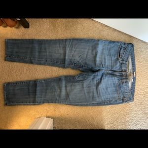 Jcrew cropped stretch jeans